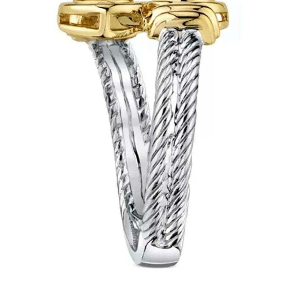925/18K WHITEGOLD BELLA BRIDAL ENGAGEMENT RING - Picture 5 of 5
